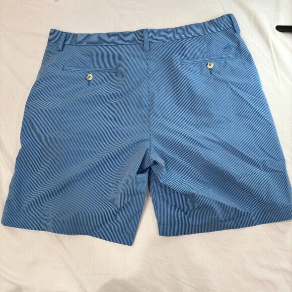 Southern Tide Tech Shorts Men's Size 38 Blue 9" Inseam - Picture 5 of 5